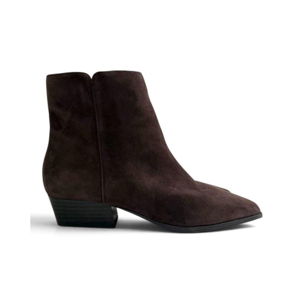 I.N.C. International Concepts Fenna Brown Sueded Booties, NWOT! Size US 9.5